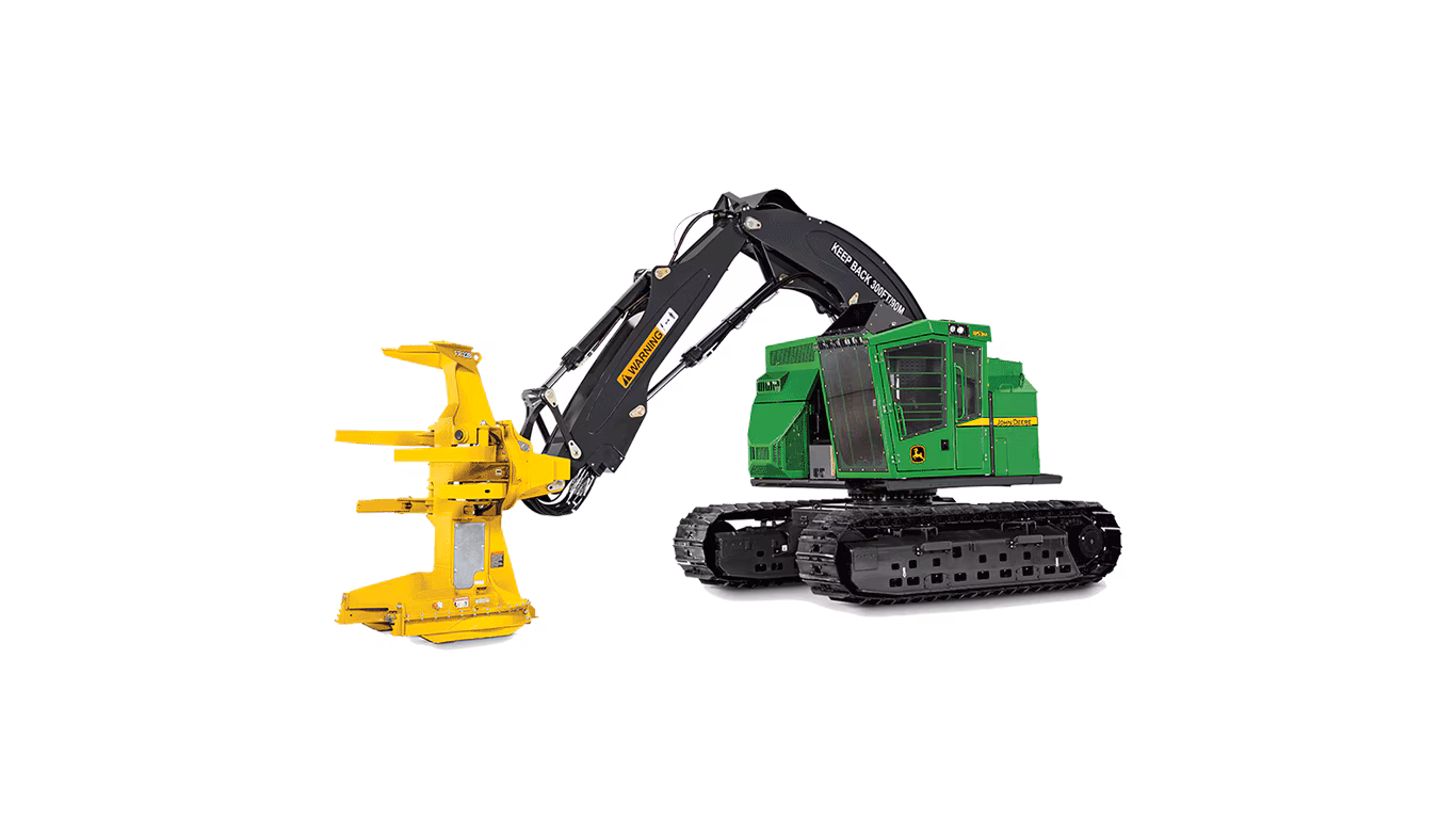 John Deere 853M Tracked Feller Buncher - Professional Forestry Equipment