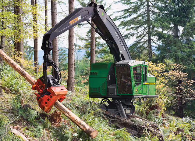 John Deere 859MH Tracked Harvester - Advanced Forestry Equipment