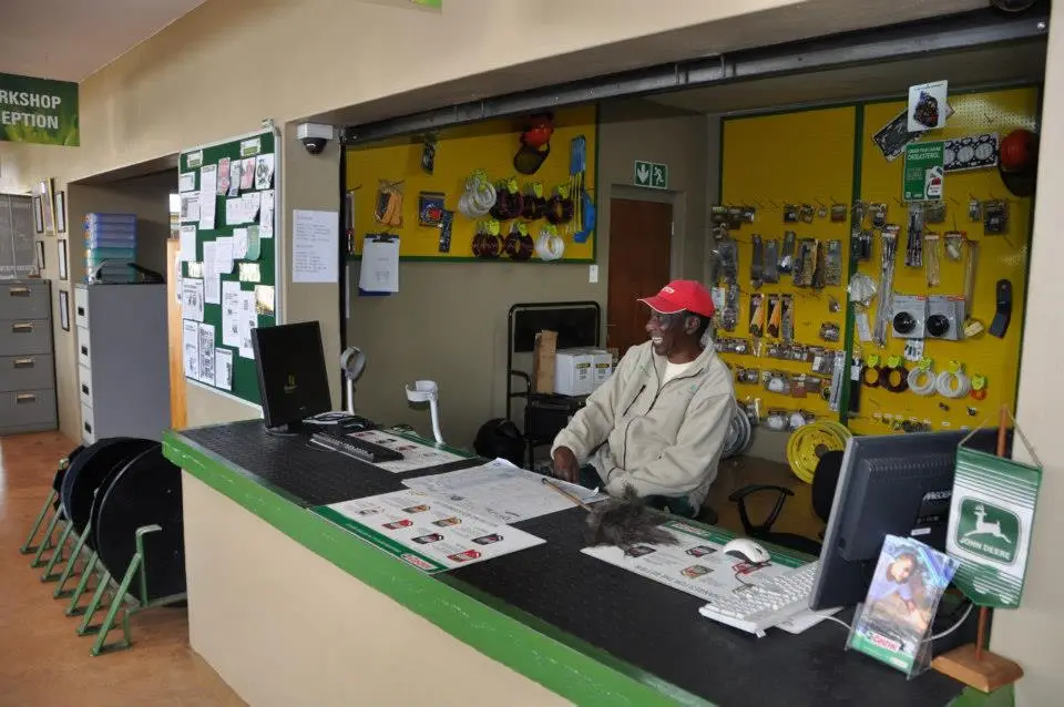 SwaziTrac showroom and service centre in Matsapha