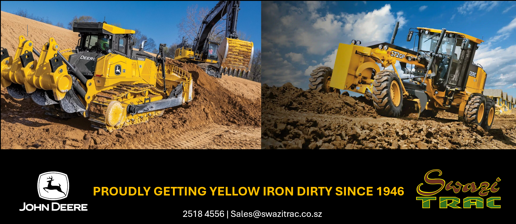 John Deere Construction Equipment in Action