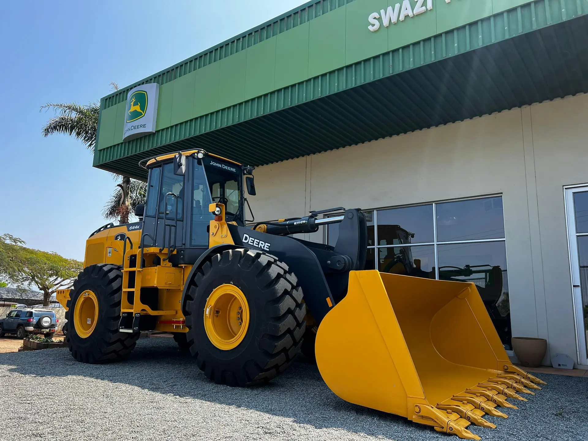 Agricultural machinery and equipment at SwaziTrac Eswatini