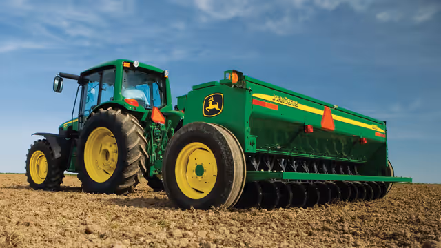 John Deere BD11 Series End Wheel Grain Drills - Precision Seeding Equipment