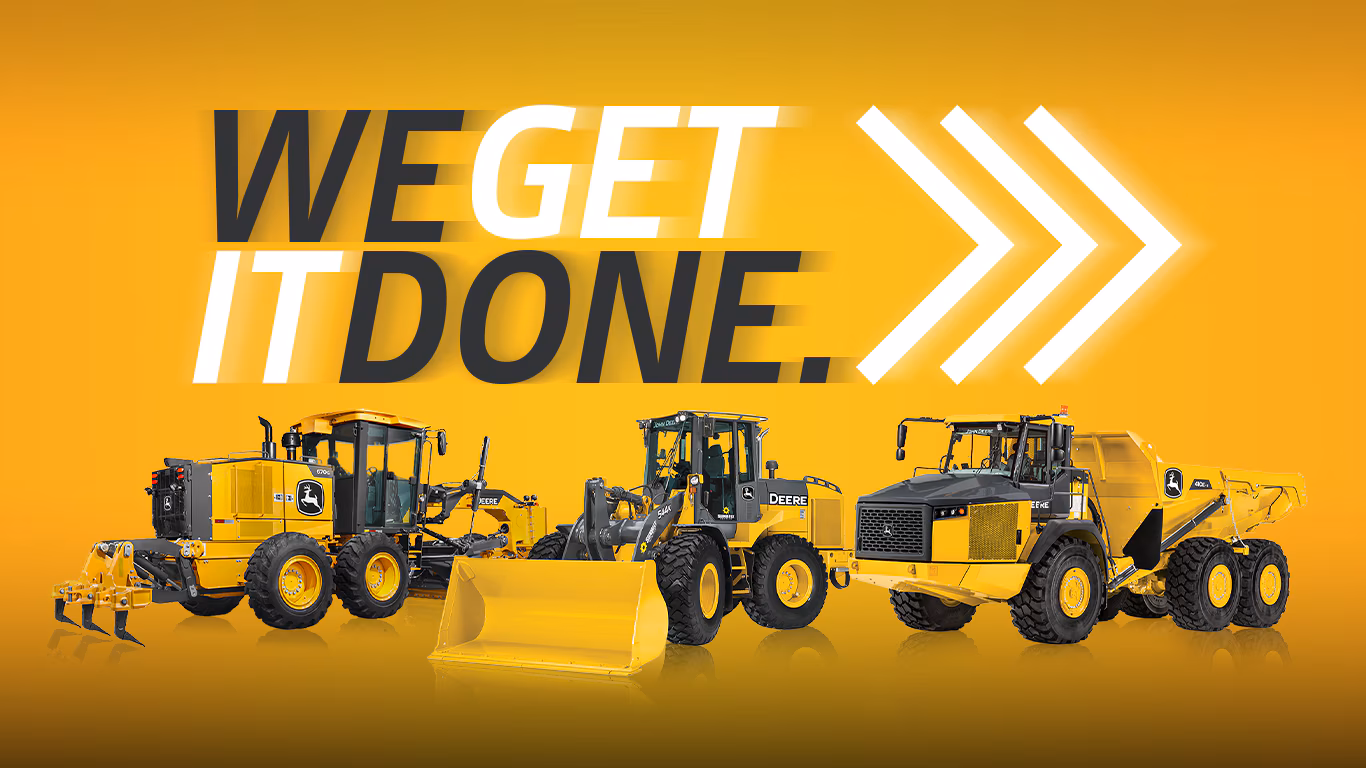 John Deere Construction Equipment - Built for demanding environments