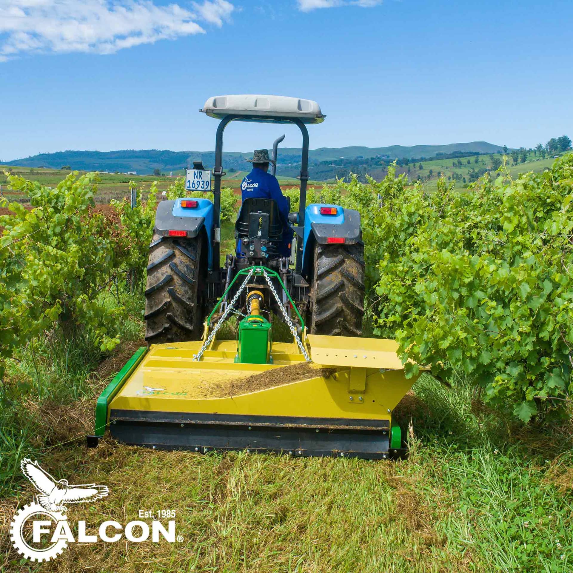 Falcon Side Discharge Mulchers - Efficient Material Processing