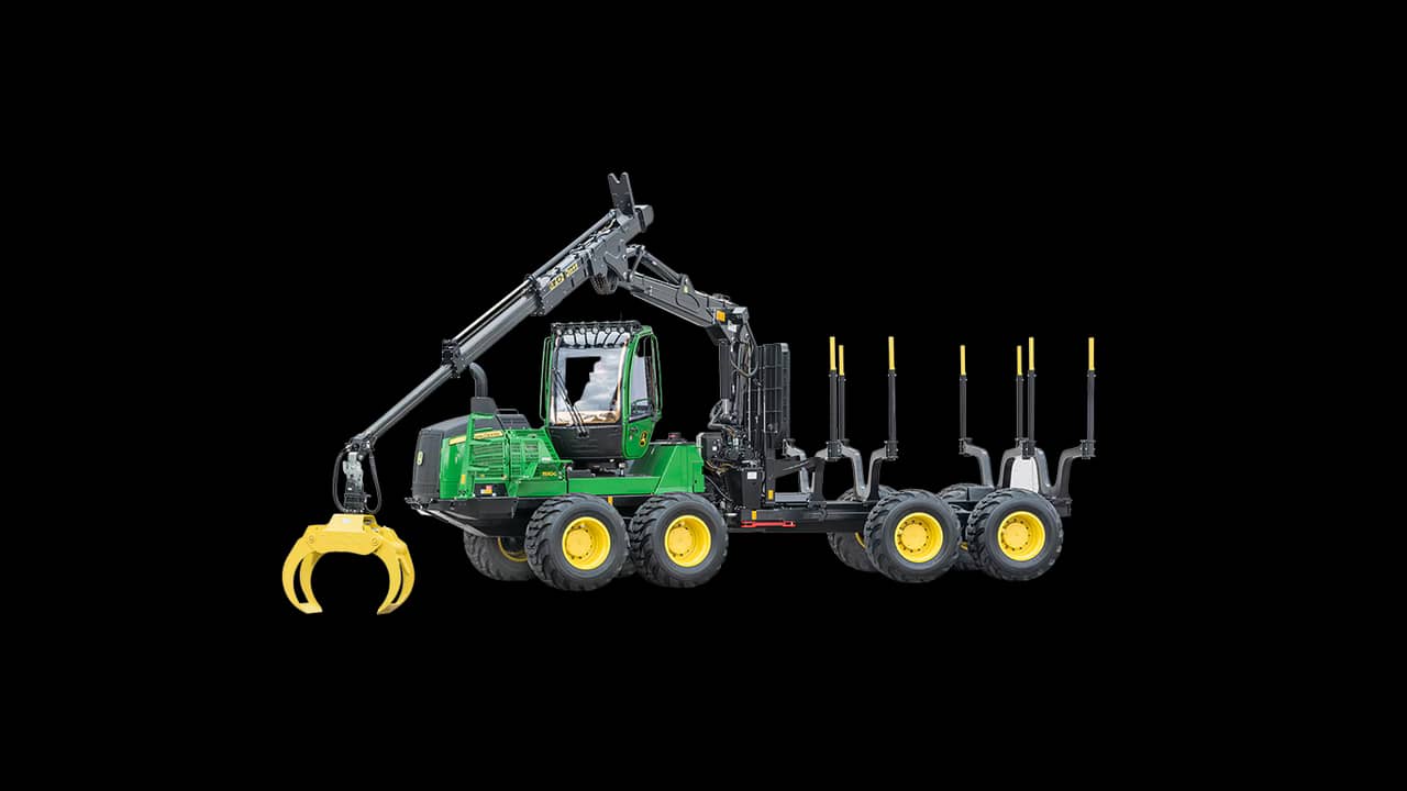 John Deere 1510G Forwarder - Efficient Log Transport Equipment
