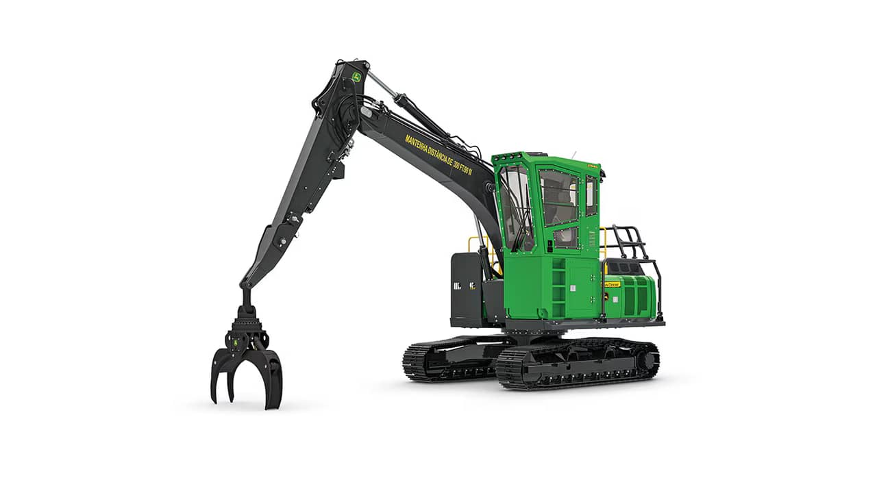 John Deere 2144G Swing Machine - Forestry Loading and Processing