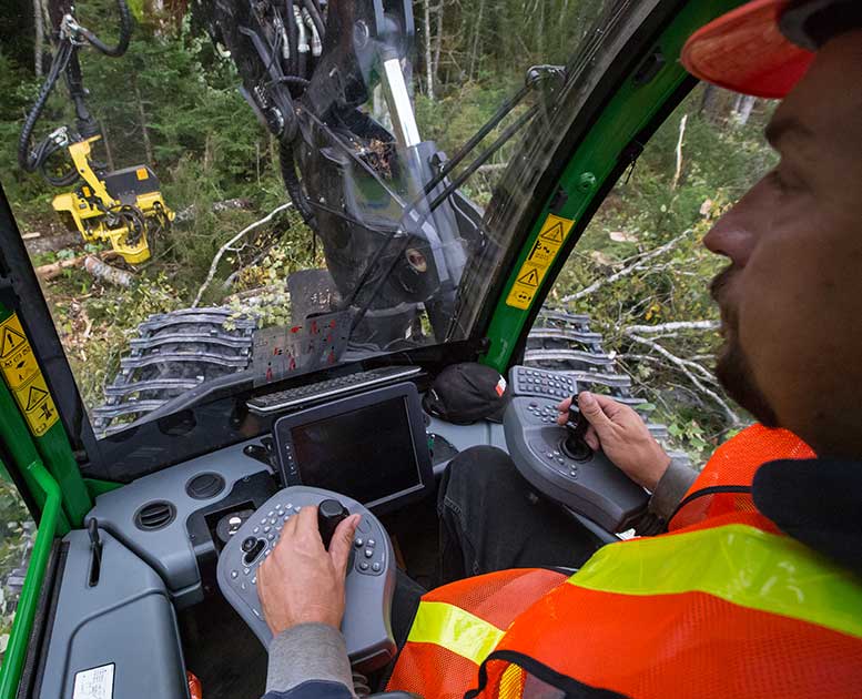 TimberMatic Maps GPS Technology