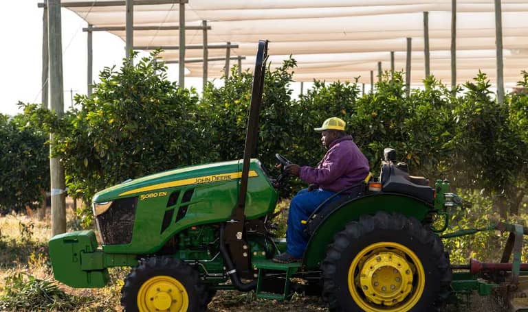 John Deere 5EN Series Tractor - Narrow Agricultural Equipment