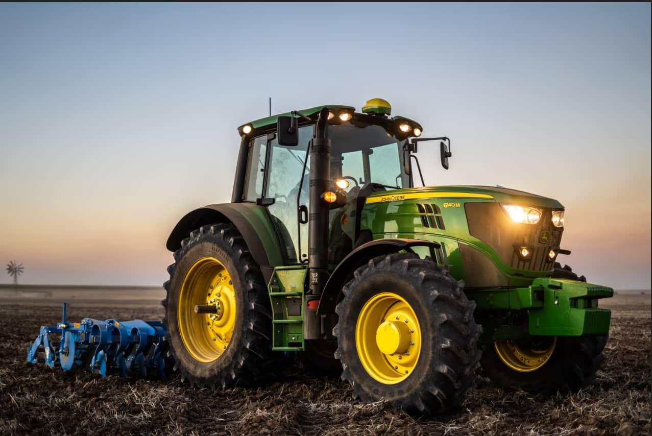 John Deere 6M Series Tractor - Mid-Range Agricultural Equipment