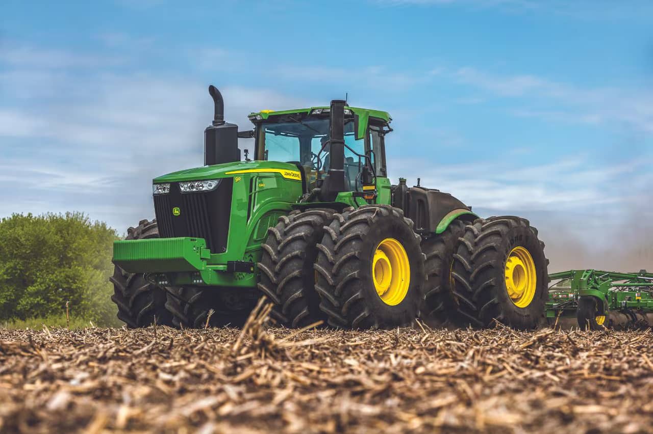 John Deere 9R Series Tractor - Premium Agricultural Equipment