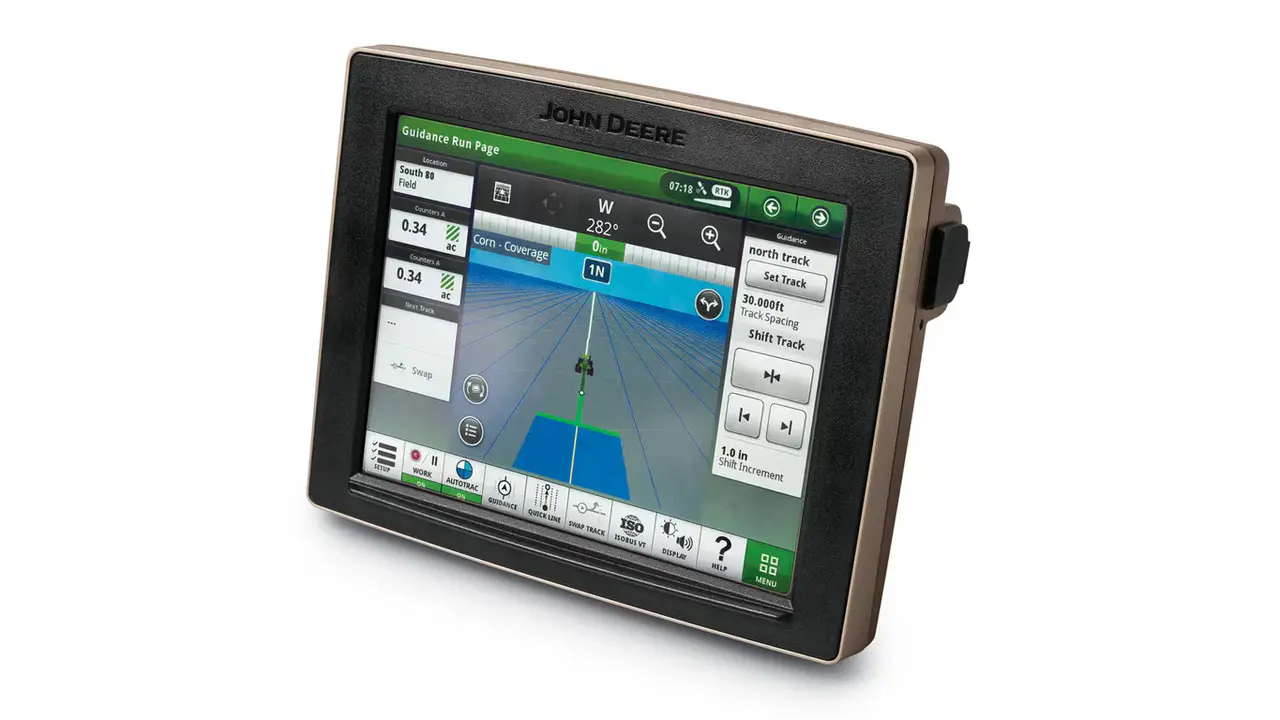 John Deere 4640 Universal Display for precision workflows